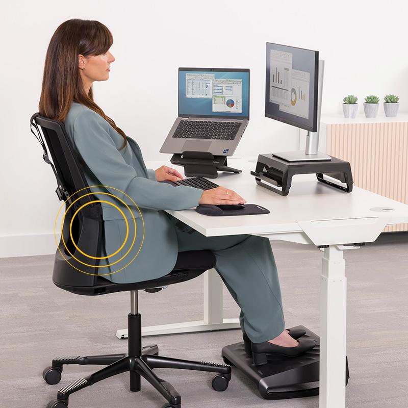 errores comunes al usar respaldo lumbar en la oficina
